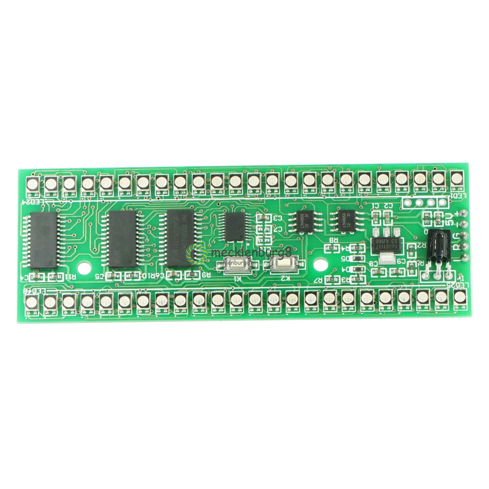 RGB MCU двухканальный 24 светодиодный индикатор уровня VU новый|Запасные части| |
