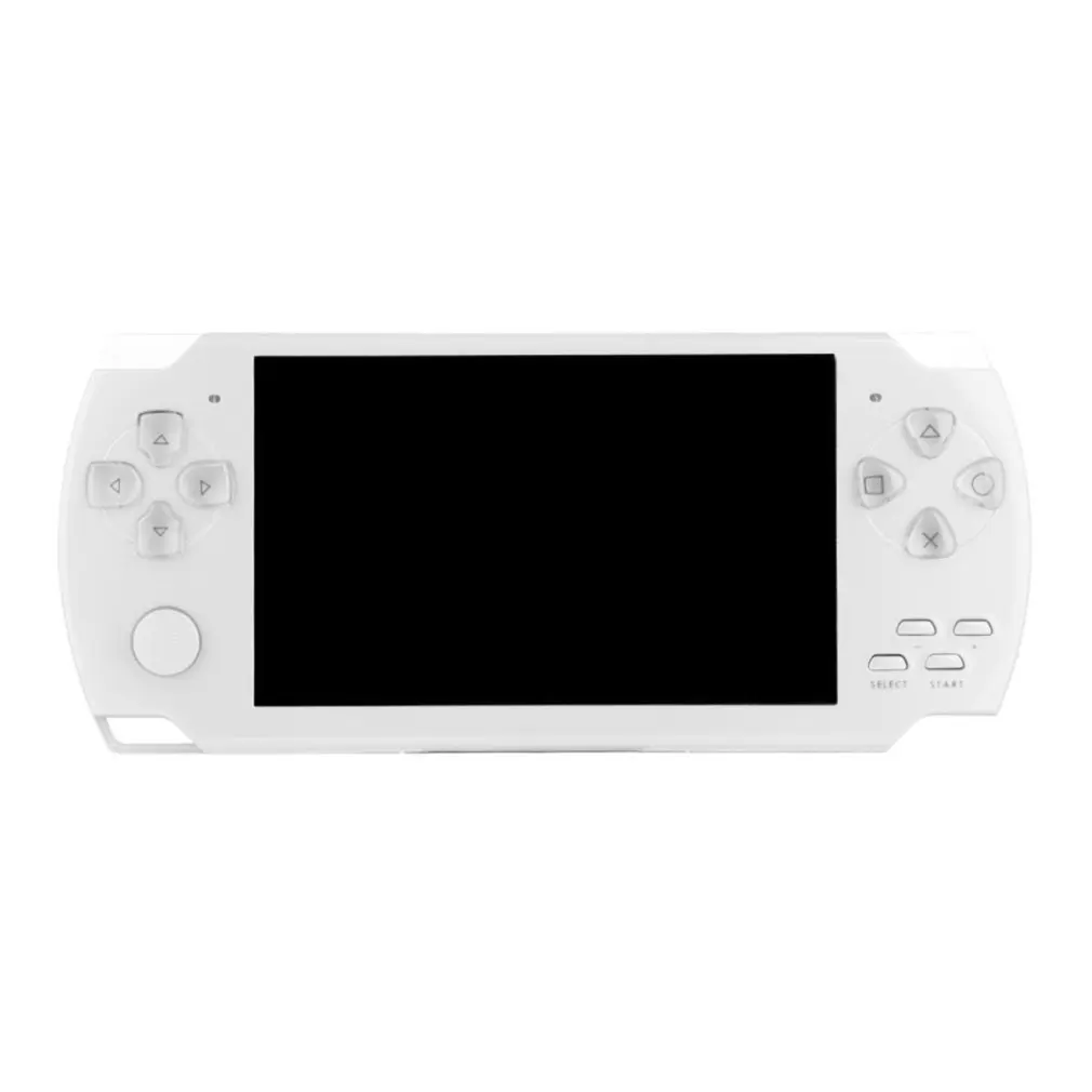 white P3000-8G 4,3 дюймов Большой экран портативная игровая консоль ностальгический классический игровой автомат 8G памяти ретро аркадная - Цвет: white
