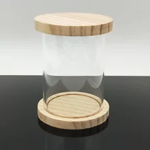 

Blind Box Hand Models Car Model Display Stand Dust-Proof Storage Box Acrylic Boxes Round 12.5cm