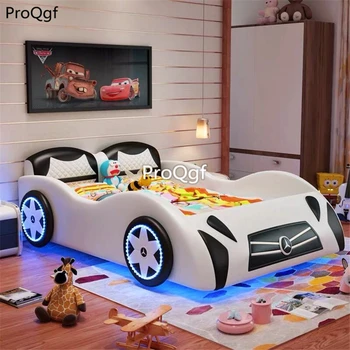 

Ngryise 1 set Nordic blue or white car shape children bed