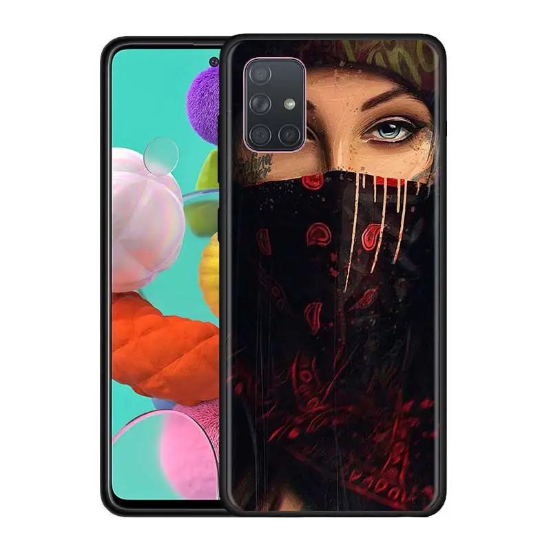 Силиконовый чехол для Samsung Galaxy A51 A71 5G A80 A70 A70s A50 A50s A40 A30 A20 A10 TPU крышка татуированные