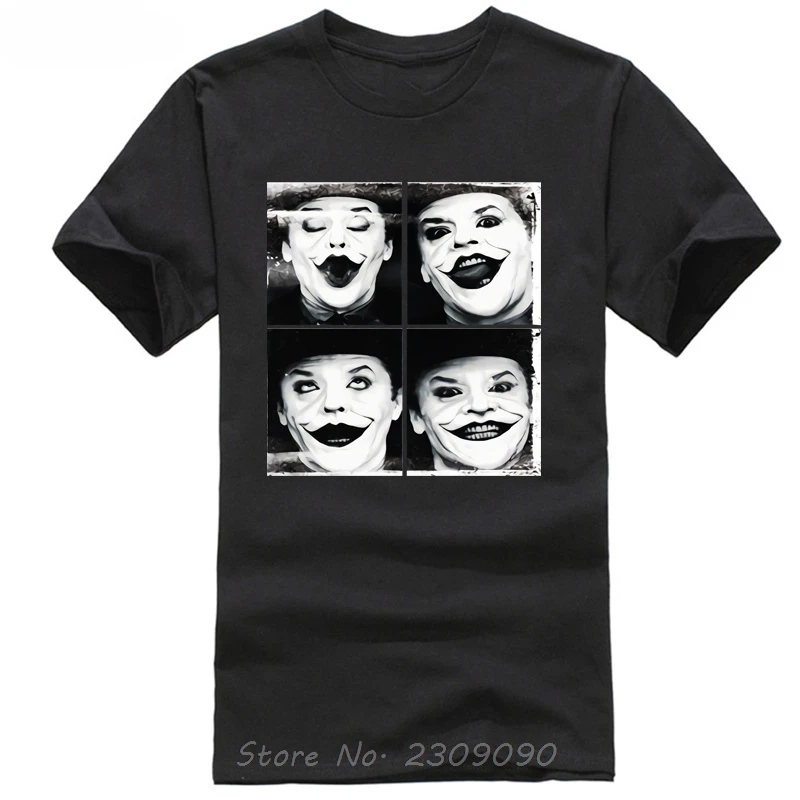 Джек Николсон Джокер крутая футболка Xxxtentacion уличная одежда Camiseta очень странные