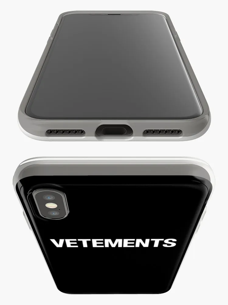 Прозрачный чехол VETEMENTS для Apple iphone X XSMAX XR чехол для iphone 6 6s 5 5S Coque iphone 7 8 чехол iphone xr чехол