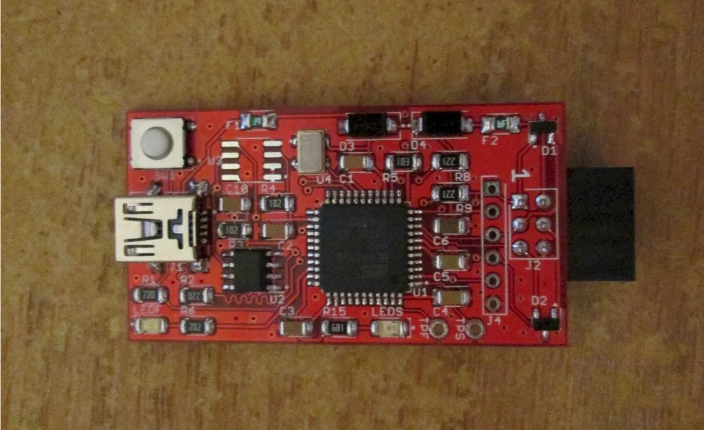 AVR Автоматический программатор ISP PDI независимый автономный для Atmel 512кб EEPROM