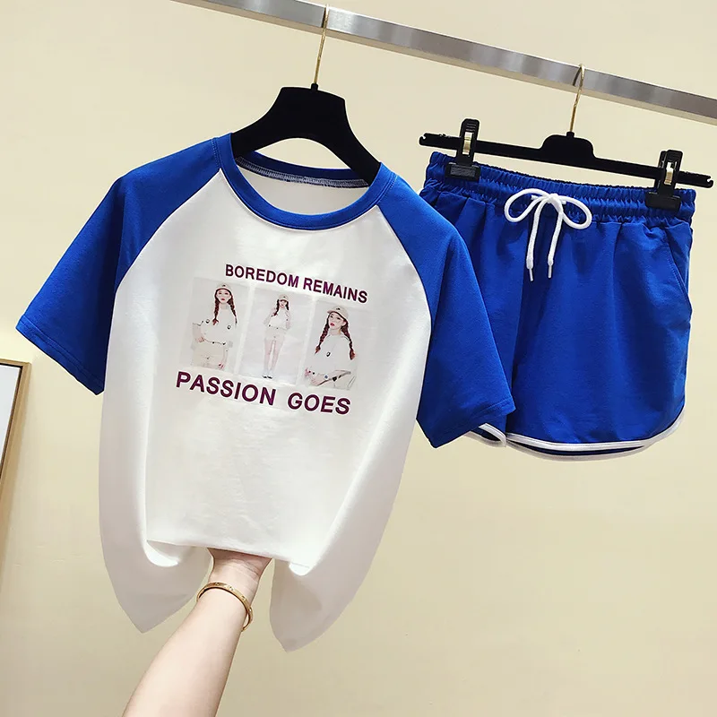 

WOMEN'S Suit 2019 Summer New Style Casual Fashion Loose Two-Piece Set
