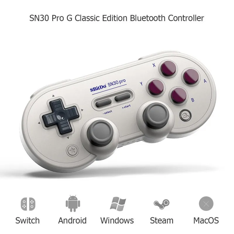 Беспроводной геймпад для Nintendo Switch ПК устройств Android 8bitdo SN30 Pro G Classic геймпады