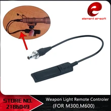 Элемент страйкбол Weaponlight дистанционный переключатель диапазонов тактический страйкбол аксессуары светильника контроллер NE04022