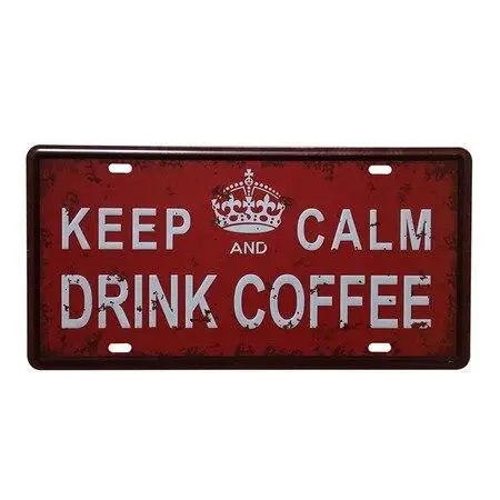 Винтажная металлическая жестяная вывеска Keep Calm Drink Beer Ретро табличка Плакат Бар Паб Клуб стена таверна гараж украшение дома