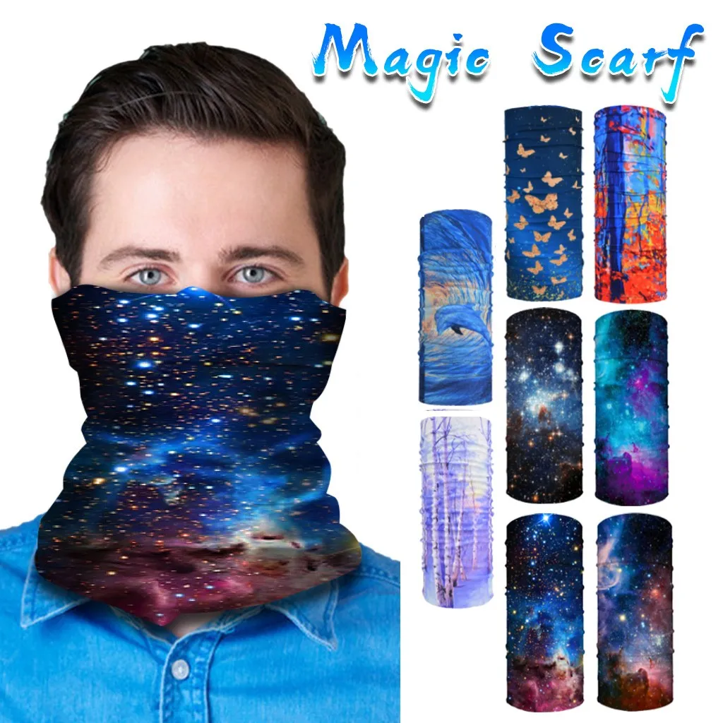 

Breathable Ring Neck Outdoor Magic Headscarf Riding Out To Protect The Sun