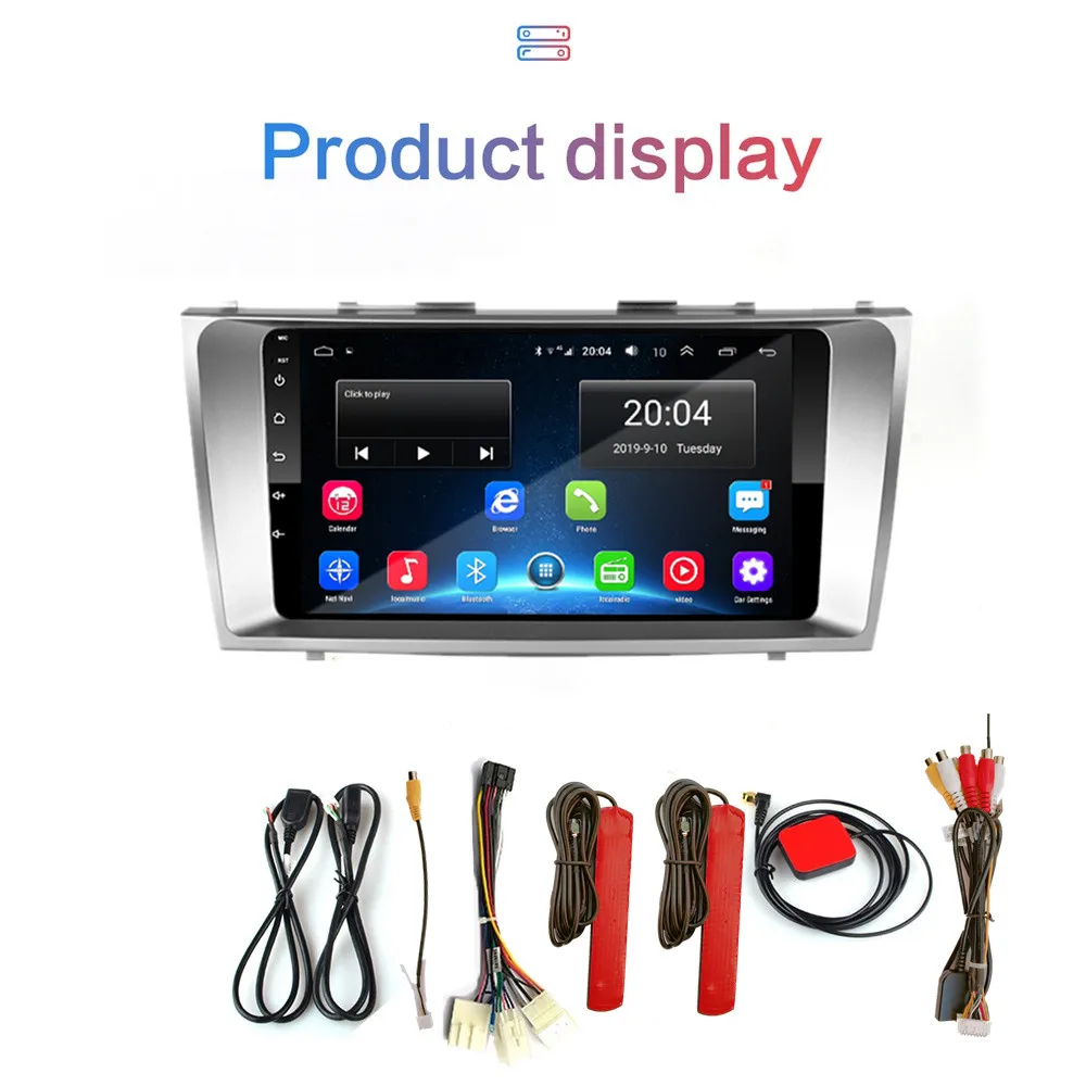 2 din Android 8 1 GO автомобильный Радио мультимедийный плеер для Toyota Camry 2006 2007 2008 2009 2010 GPS
