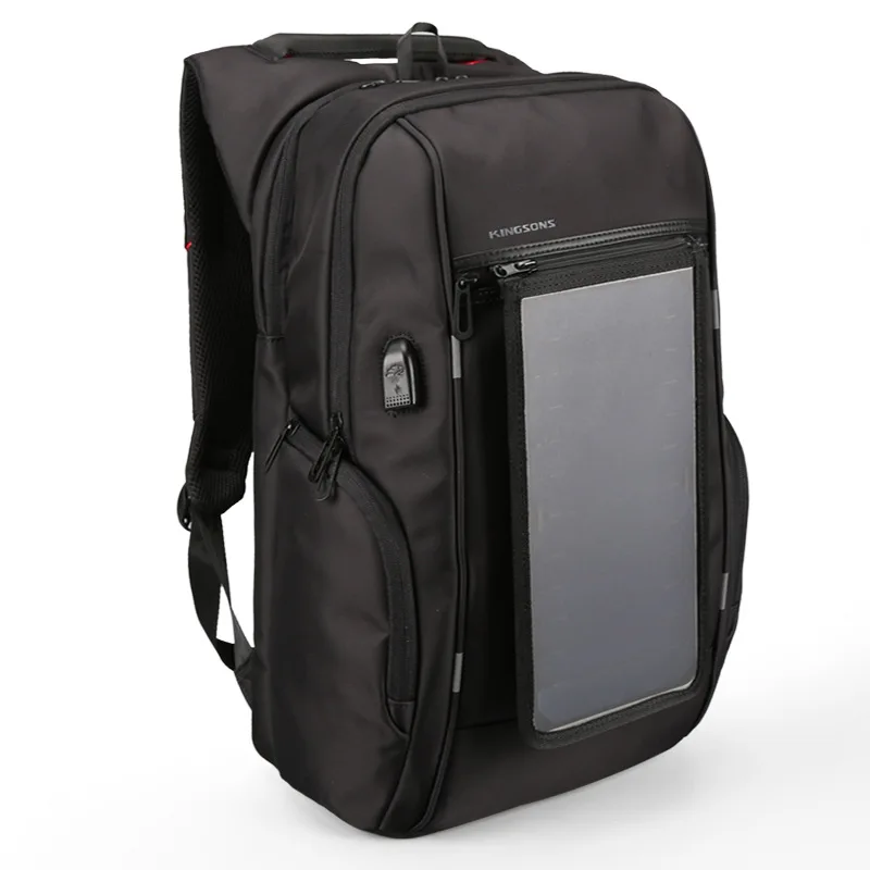 

Factory Direct Selling Kingsons Solar Panel Charge Backpack Outdoor Backpack Travel Backpack a Generation of Fat