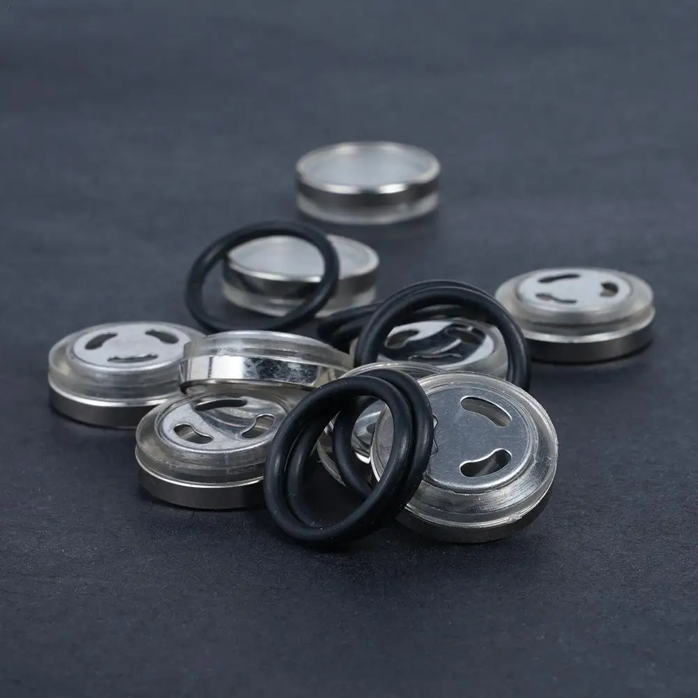 1pcs/4pcs 18mm Motorcycle Master Brake Cylinder Reservoir Sight Glass