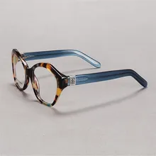 Ретро Женская мода ацетат полный обод асферические линзы оптические очки оправа Анти-усталость Пресбиопия очки для чтения