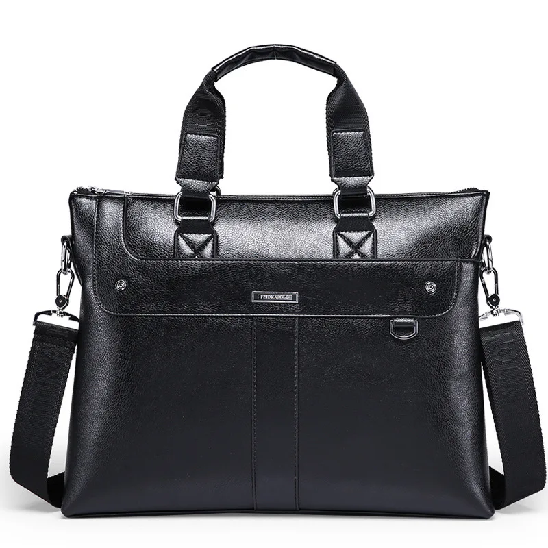 

2017 New Style Genuine Leather Men's Business Casual Men's Bag Document Computer Hand Oblique Shoulder Men's Bag