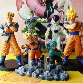 

41 type Super Saiyan Broli Son Goku Vegeta Buu Dragon Ball Cartoon model toys gift