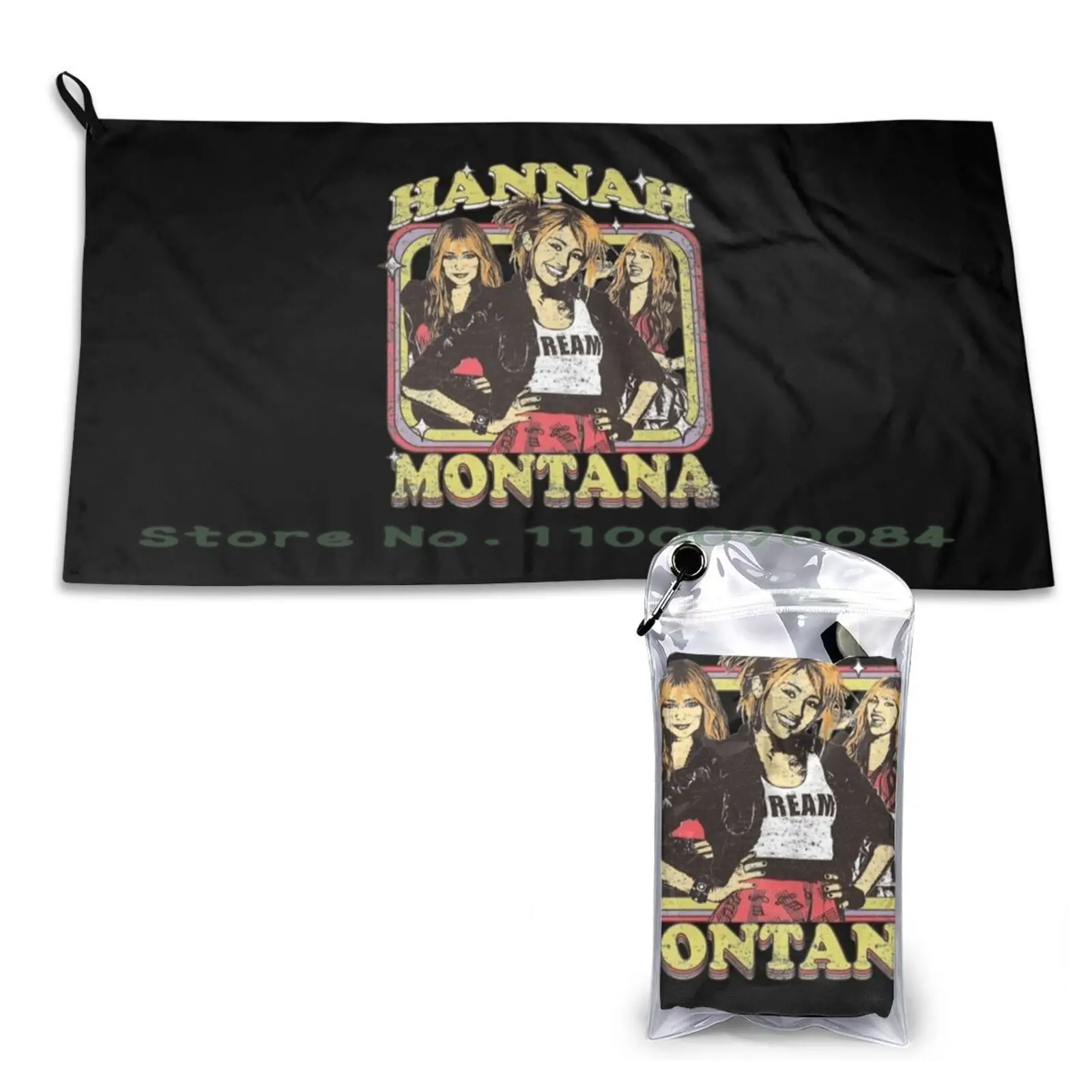 Anna Montana Retro Estetica Classica. Asciugamano Ad Asciugatura Rapida Palestra Sport Bagno Portatile Jazz Mento Calypso Bluebeat Pazza Ska