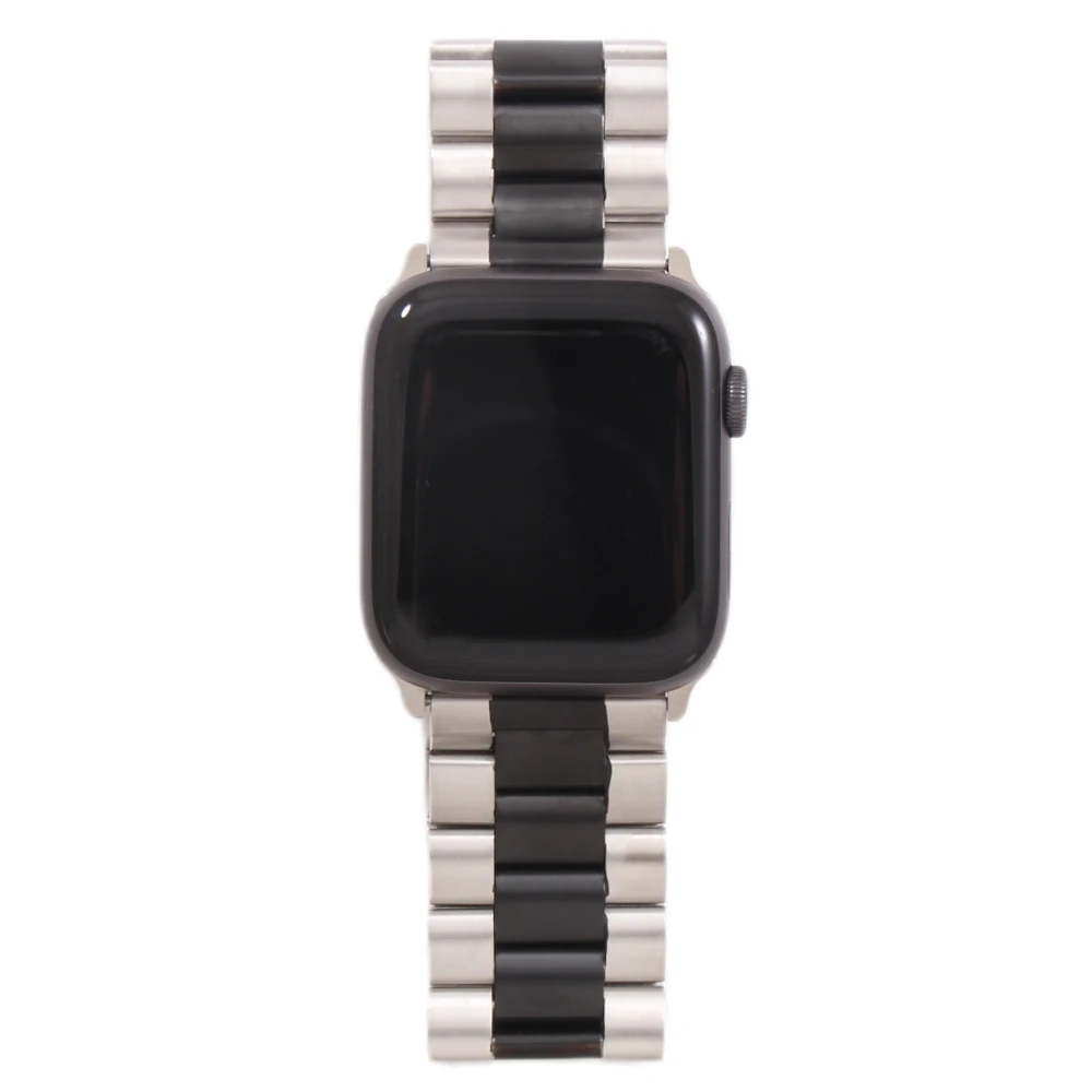 Ремешок для наручных часов Apple Watch, для детей 4, 5, 42 мм, 38 мм, версия 1/2/3 11 цветов металлический Нержавеющая сталь Ремешок Браслет ремешок для наручных часов iWatch серии 4 44 мм 40 мм - Цвет ремешка: 11YJH