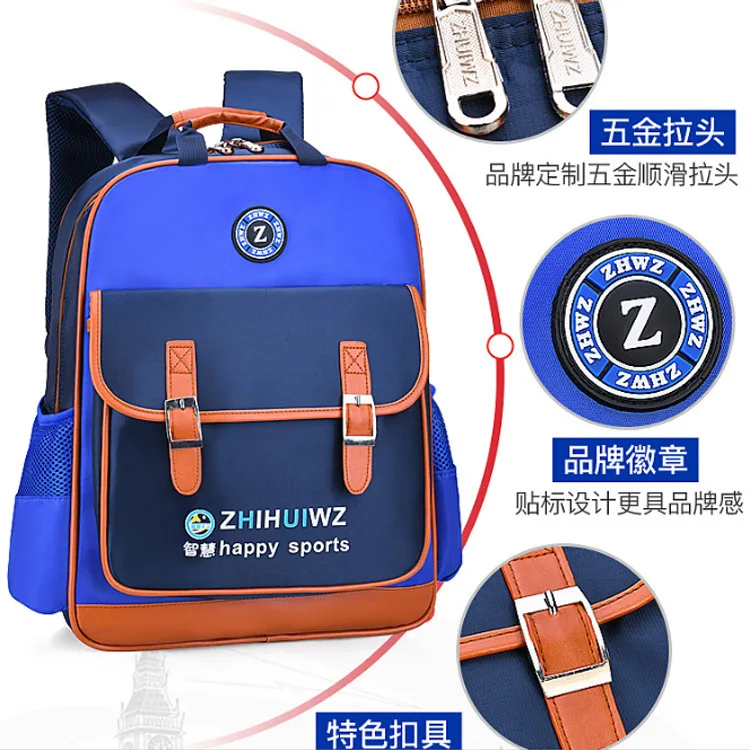 

Europe And America Children Schoolbag for Elementary School Students Kindergarten Customizable Logo Backpack