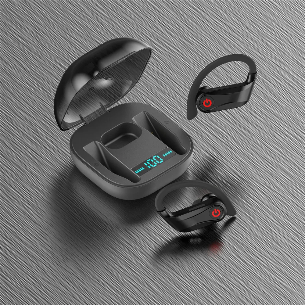 TWS Bluetooth гарнитура беспроводная гарнитура для наушников Bluetooth 5,0 с 950 мАч Зарядное устройство для телефона с двойным микрофоном