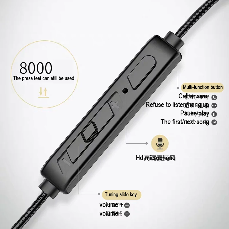 Langsdom HIFI наушники-вкладыши для игр Супер бас D2V портативные Проводные HIFI двойные колонки наушники стерео наушники с микрофоном