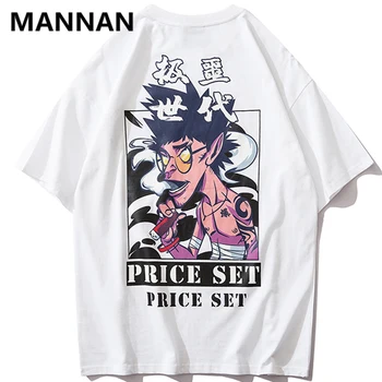 

MANNAN 2020 Tops Tees Tees cotton t shirt hip hop Easy Tshirt Short Sleeve Generation printing T-Shirt Fashion tee shirt fila