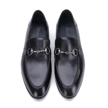 

Men's Leather Shoes Oxfords Business Formal Wear Leather Shoes Men's Large Size Cowhide Shoes Comfortable