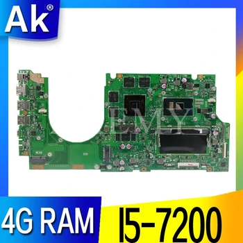 

For ASUS UX510UWK UX510UX UX510UXK UX510UW UX510U U5000U laptop motherboard mianboard w/ I5-7200 4G RAM