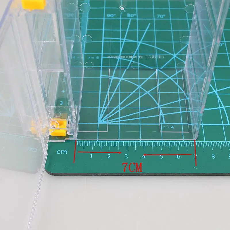 Display Box Cabinet Dust Cover Display Box Organic Glass Acrylic 8.7*6*10 Cm Model Display Box