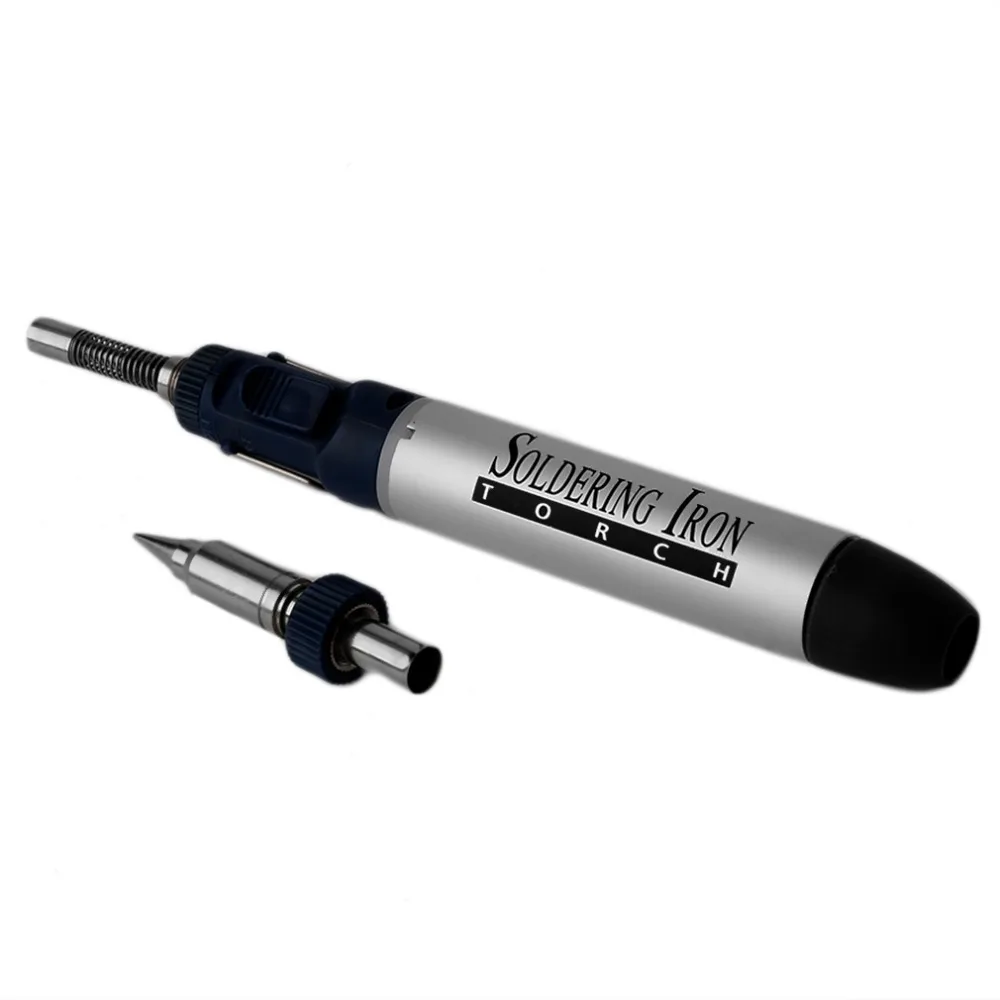 

2 In 1 12ml Pen Shape Gas Soldering Iron Tool Soldering Gun With Soldering Iron Head Tip Cordless Pen Burner Hot Sale