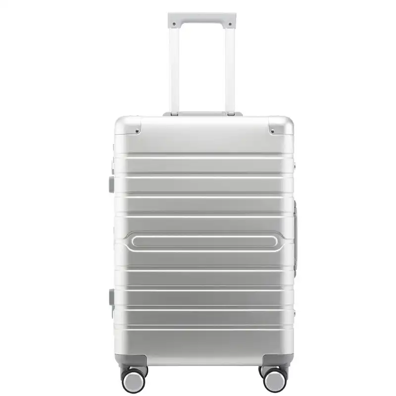large metal suitcase