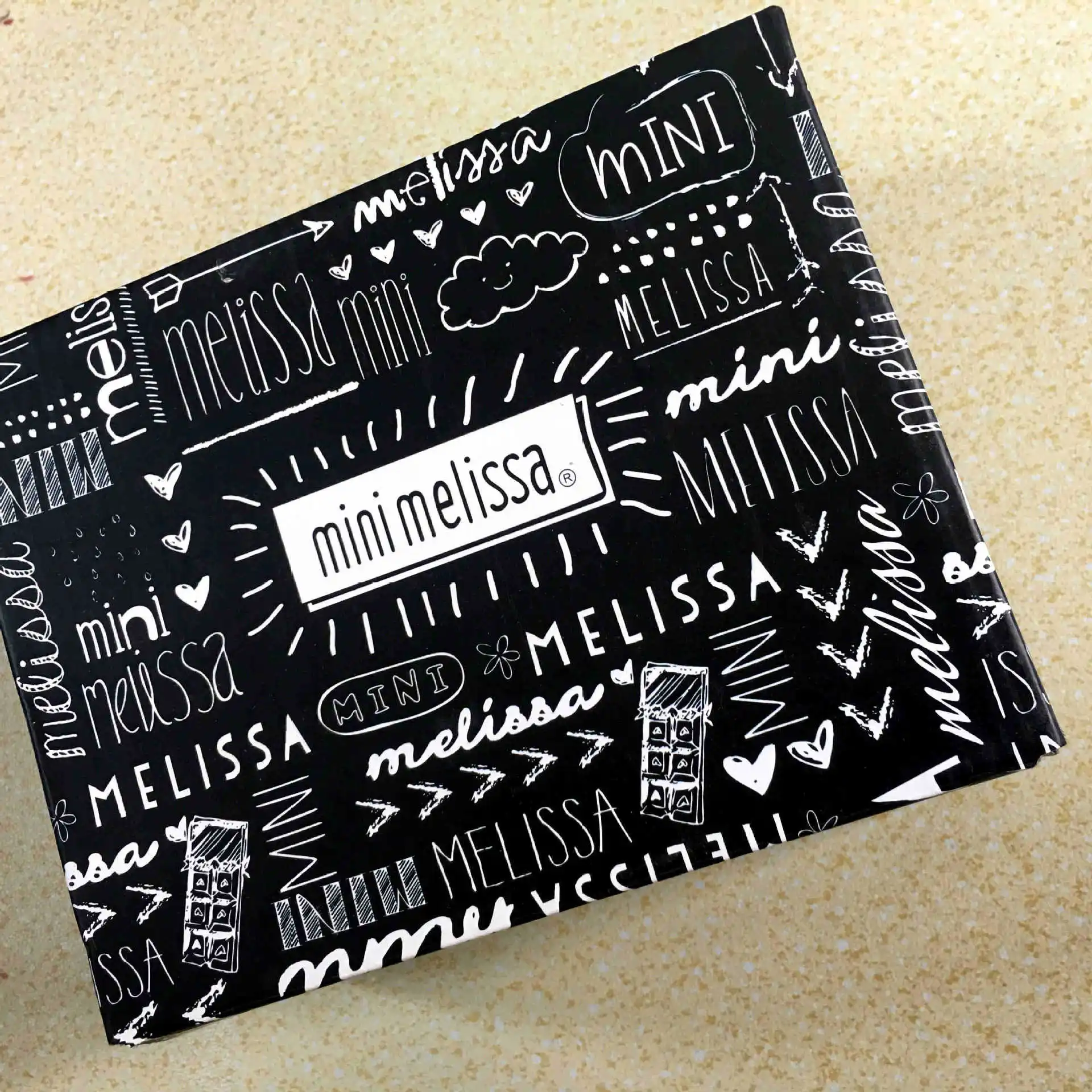 

Mini melissa shoe box