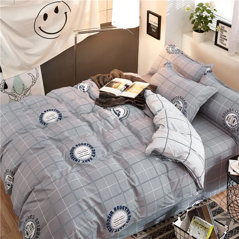 Quilt Cover-22 Постельные принадлежности сумка одиночный двойной пододеяльник кусок одеяло 1,5/1,8/2,0 м кровать общежития пододеяльник - Цвет: Quilt Cover-22