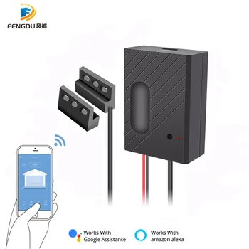 

WiFi Switch Smart Garage Door Opener Controller Work With Alexa Google Home eWeLink APP Control Smart Home IOS Android