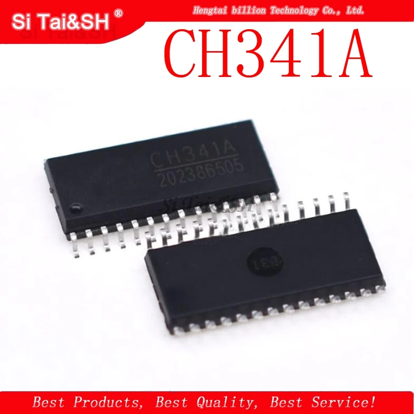 1 шт./лот CH341A CH341 SOP-28 | Электронные компоненты и принадлежности