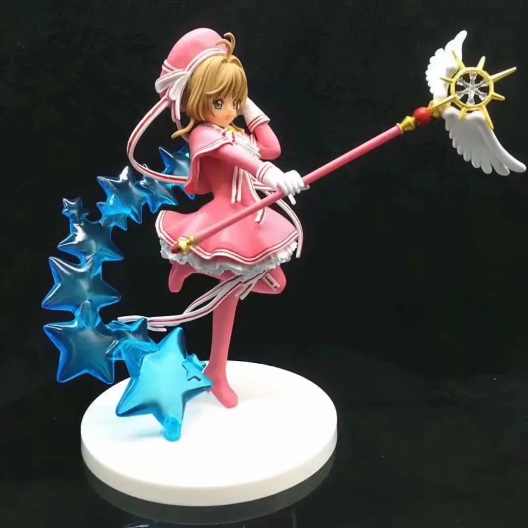 

Anime Magic Card GIRL'S Sakura Cardcaptor Sakura Kinomoto Sakura Clow Magic Boxed Garage Kit Decoration