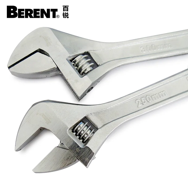 

BERENT Adjustable Monkey Wrench Adjustable Wrench Multi-Purpose Adjustable Wrench Tool 6812-Inch Board Wrench Tool