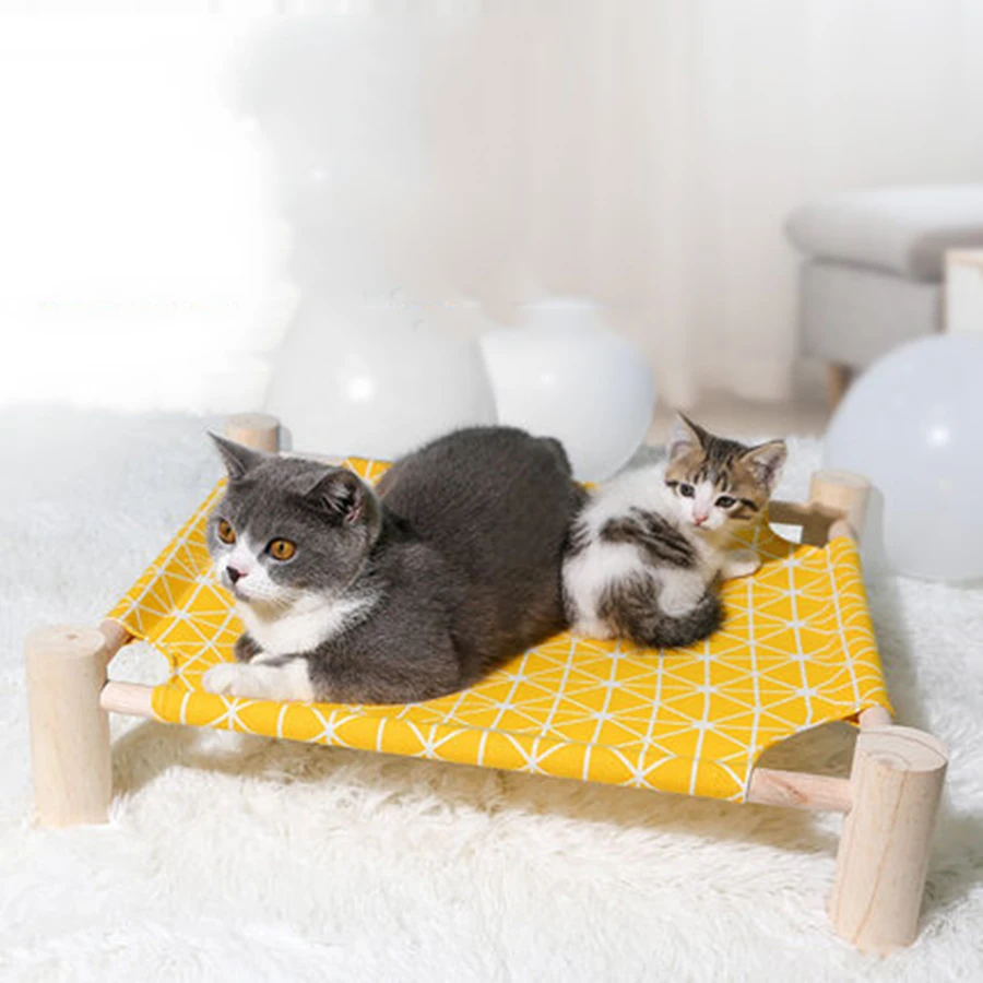 

Soft Warm Cat Bed Under Chair Cat Hammock Universal Removable Hammock Needs for Cats Home Bed Summer Pet Mat Home Decor AA60MW
