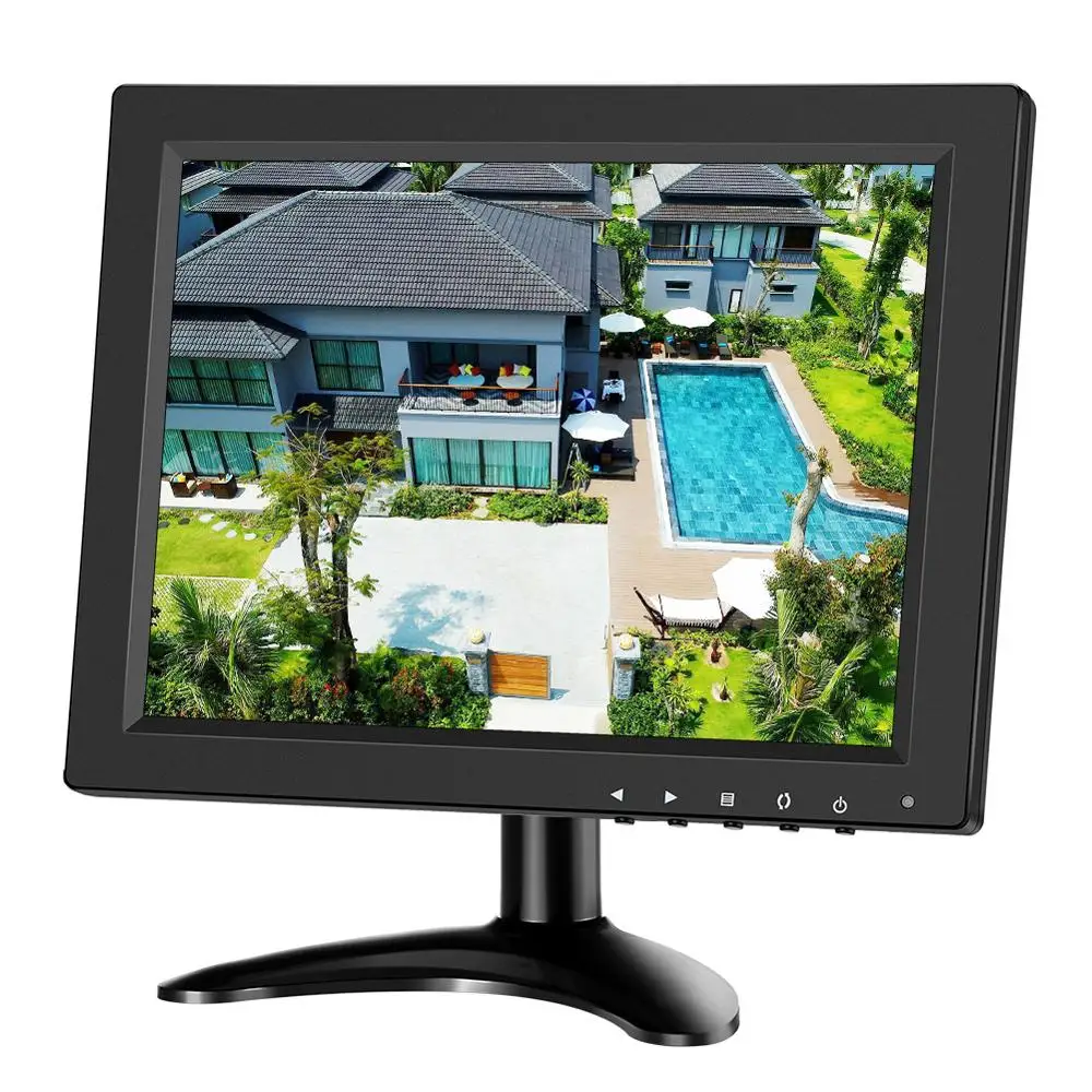 Eyoyo 10 inch Security CCTV Monitor Small Portable HDMI LCD Monitor IPS HD with BNC HDMI VGA AV Input for PC Raspberry Pi Gaming Eyoyo 10 inch Security CCTV Monitor Small Portable HDMI LCD Monitor IPS HD with BNC HDMI VGA AV Input for PC Raspberry Pi Gaming
