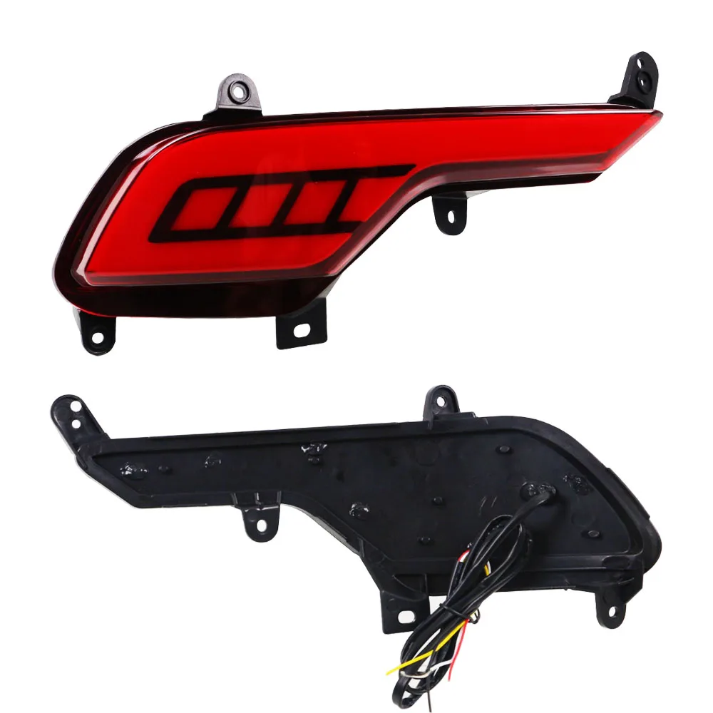 2 шт. светодиодный задний бампер отражатель светильник тормозной сигнала