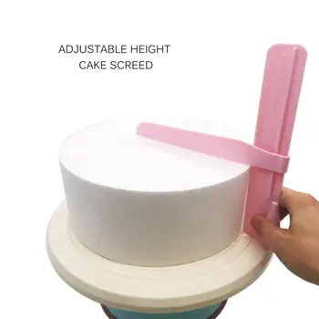 

Cake Leveler Adjustable Cake Scraper Lcing Smoother Cake Decorating Supplies Kitchen Accessories Baking Pastry Tools