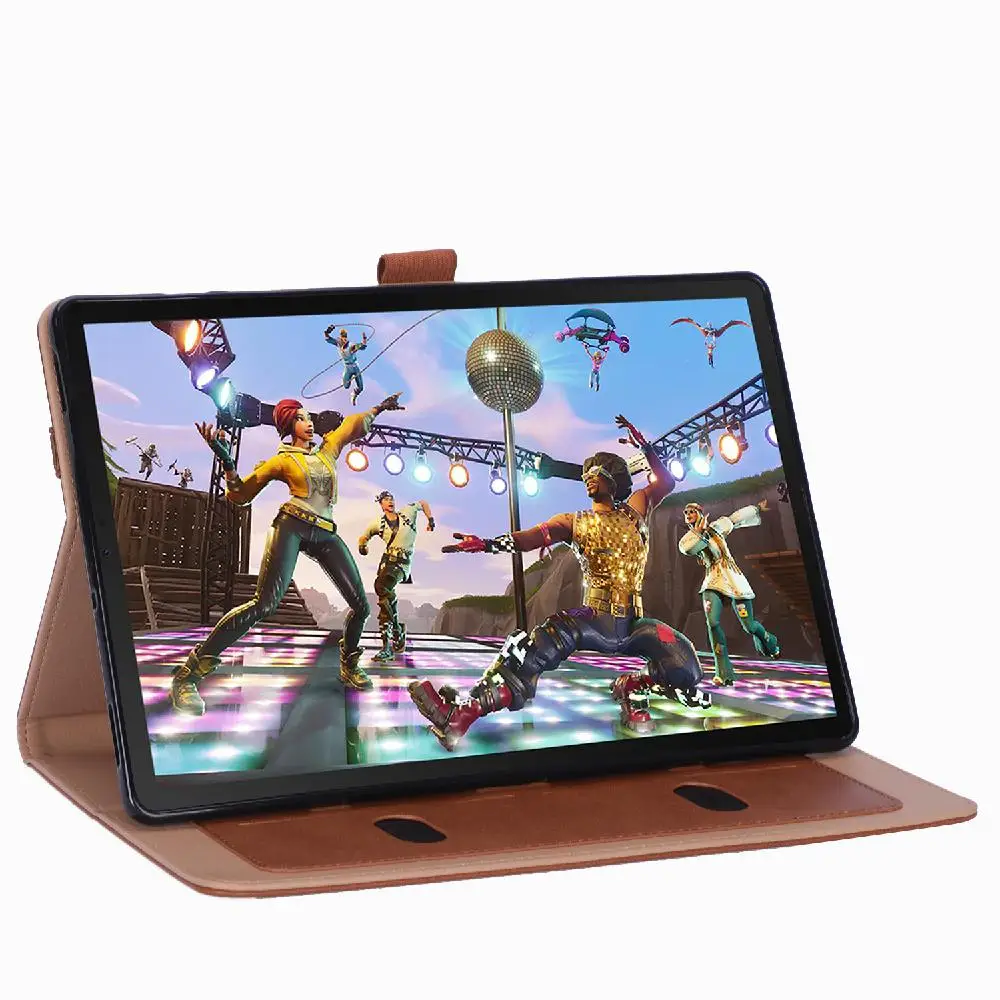 Защитный чехол для планшета в стиле ретро из искусственной кожи для samsung Tab S6 T860 T865 с отделением для карт и функцией сна