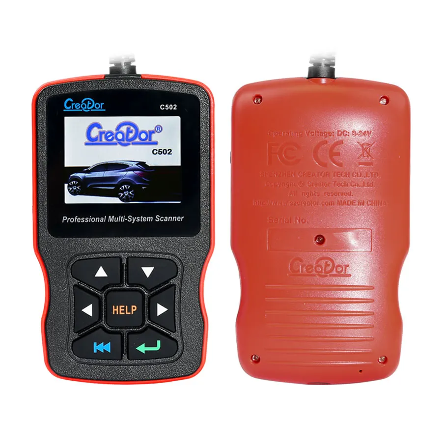 Creator C502 For BENZ & OBDII/EOBD Multi-system Scanner C502 Code Reader small car inspection equipment