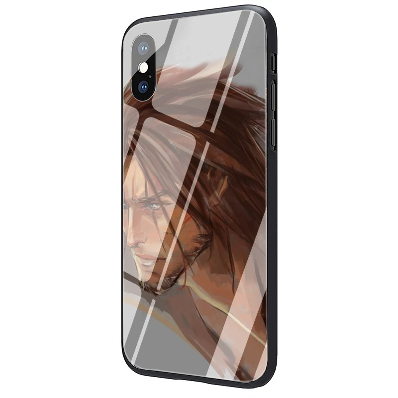 G1 EWAU кастлевания 1 2 Seson закаленное стекло чехол для телефона чехол для iPhone 5 5S SE 6 6s 7 8 Plus X XR XS 11 Pro Max - Цвет: G1