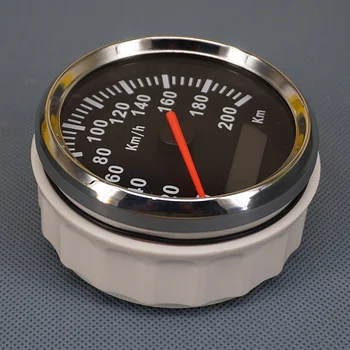 

CITALL Car 85mm 120km/h Waterproof Digital Pointer Speed Odometer Speedometer Gauge Meter Universal