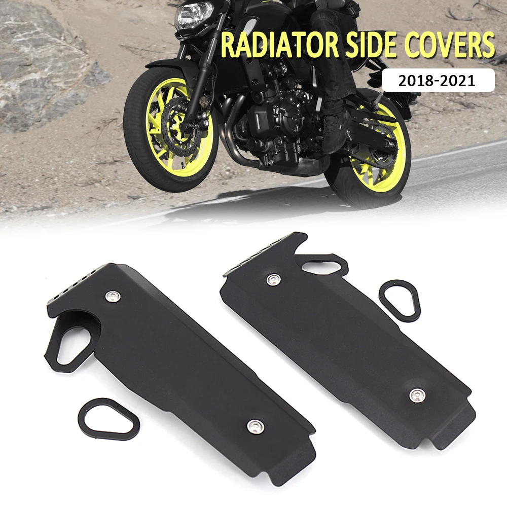 

NEW MT-07 FZ-07 Motorcycle Accessorie Radiator Side Covers Protective Guard For Yamaha MT07 MT 07 FZ07 FZ 07 2018 2019 2020 2021