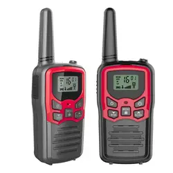 Walkie talkie longue portée pour adultes, Pack de 6 Radios à 2 voies jusqu'à 5 Miles d'autonomie, livraison directe 