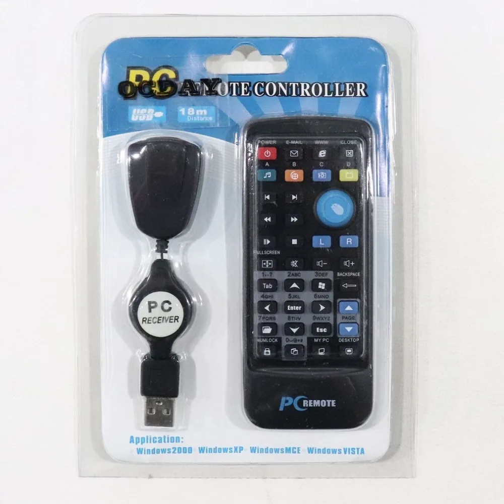 USB Медиа IR беспроводная мышь Пульт дистанционного управления многофункциональный контроллер usb-приемник для Windows Xp Vista ноутбук ПК компьютер