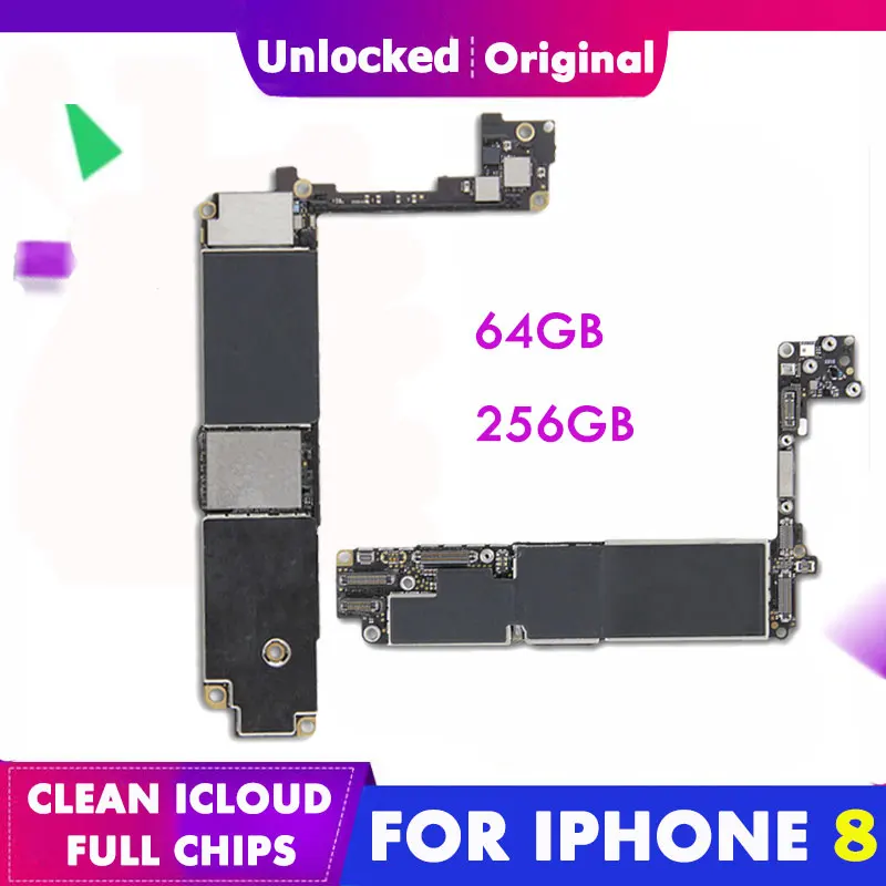 Материнская плата для iPhone 8 со всеми чипами 64 ГБ/256 ГБ|Антенны мобильных телефонов|