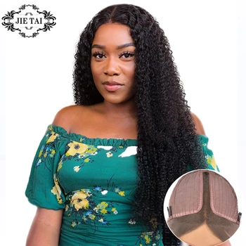 

Curly 13*1 HD T Part Lace Wigs Glueless Malaysia Natural Color Remy Human Hair Wigs For Black Women 180% Density
