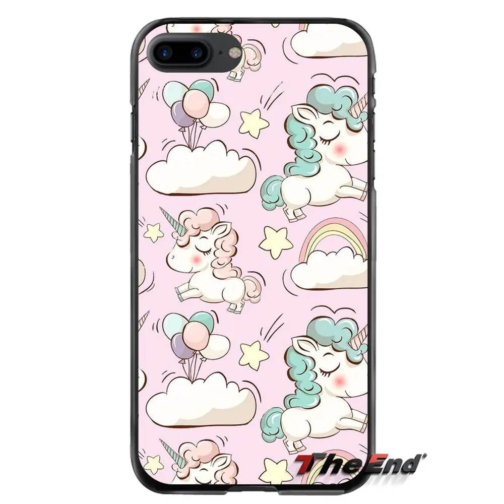 Для Apple iPhone 4 4S 5 5S 5C SE 6 6S 7 8 Plus X iPod Touch 4 5 6 Аксессуары «Единорог» защитный чехол для телефона Чехлы - Цвет: images 2